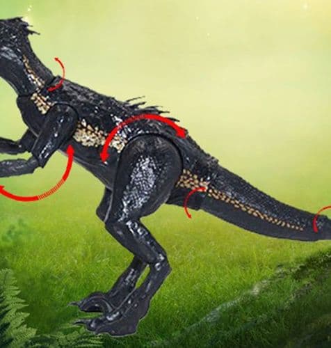 Jurassic Park Dinosaurlegetøj Leddelt Bevægelig Actionfigur Klassisk Dinosaur