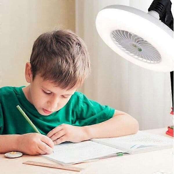 Enclosed Remote Control Ceiling Fan with Lighting, 11.02 inches, Energy-Efficient, Dimmable, and Quiet