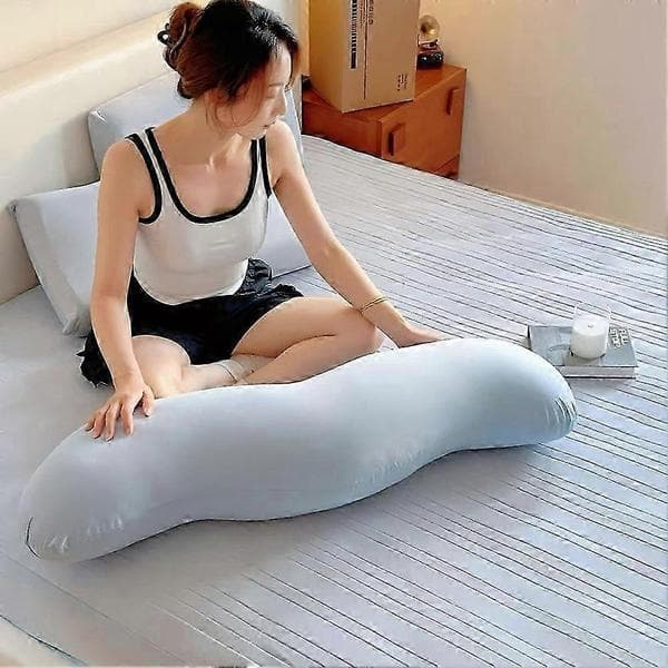 Full Body Pillow for Side Sleepers - Ergonomic Memory Foam Support for Back Pain, Pregnancy, Cooling and Machine Washable