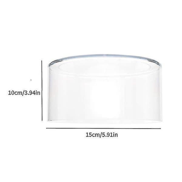 Round Transparent Acrylic Cake Display Board Cake Edge Smoother Scraper Decor Baking Tool Party Wedding Cake Stand Tool