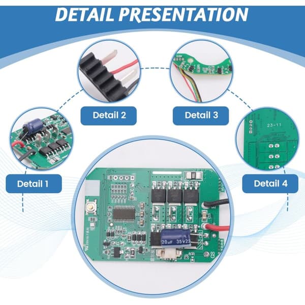 21V 2.5 Electric Pruning Shears Control Panel Pruning Tool Controller Pruning Scissors Accessories Power Tools Parts