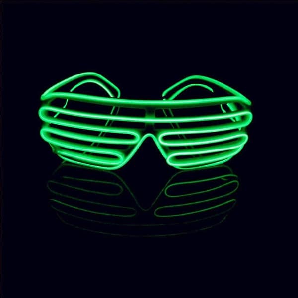 LED Neon Partybriller Til Mørke Rave Til Klub Bar Diskoteksfest