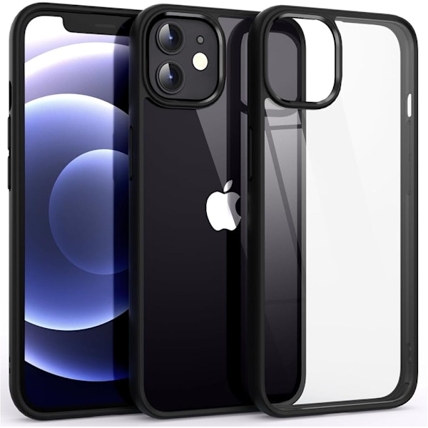 Musta iPhone 14 -puskurikotelo