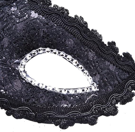 Maskerade maske til kvinder, venetianske masker, jul, blomster