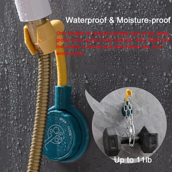 Shower Head Bracket, Bathroom Suction Cup Shower Head Holder for