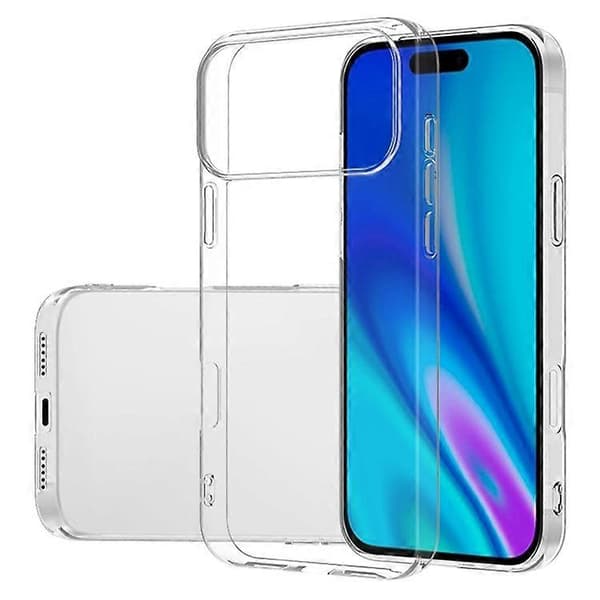 Compatible Case for iPhone 17 Pro Slim Fit Transparent Soft TPU Case