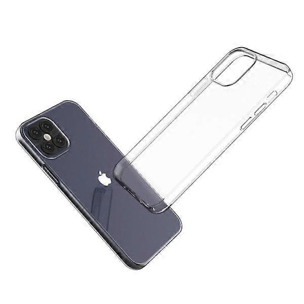 1 stk iPhone 14 Pro Max Silikone Transparent TPU Mobilcover