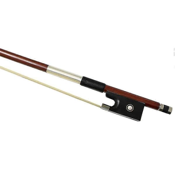 Professionell 4/4 Brasilienträ Violinbåge Spela Hållbar Violinbåge Musikinstrument Bärbar Lear -Sy