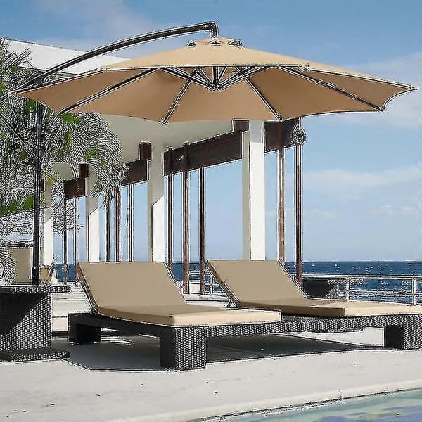 Replacement Umbrella Cover, 8 Ribs, Waterproof, UV Protection, Replacement Fabric