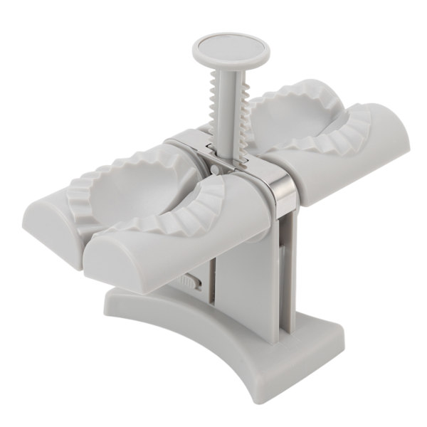 Dumplingmaskin Automatisk ABS og rustfritt stål Dobbelthode Dumpling Maker for hjemmekjøkkenet
