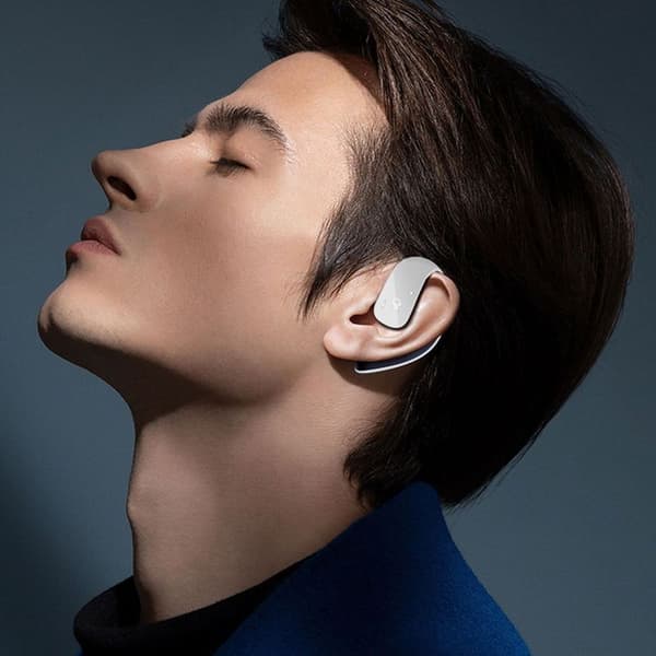 Open Ear Headphones - Wireless Headphones with Microphone for White