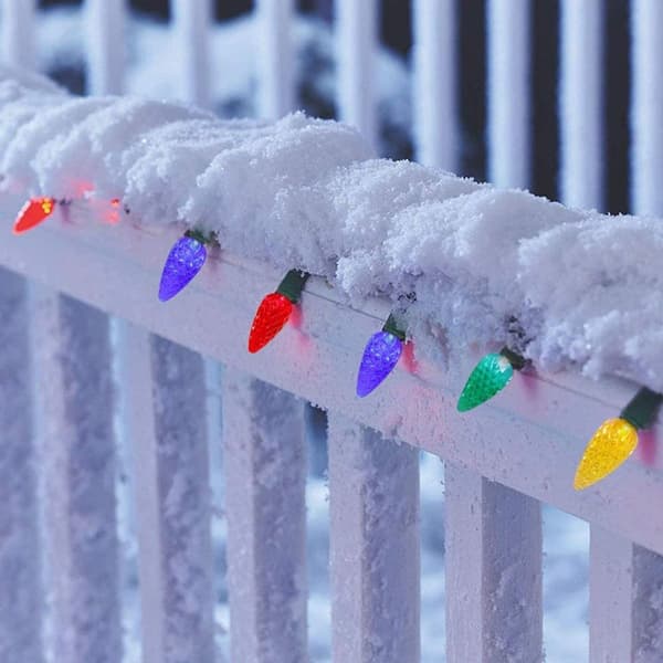 16,4 jalkaa pitkä 50 LED-mansikkavalosarja, paristokäyttöinen KLB