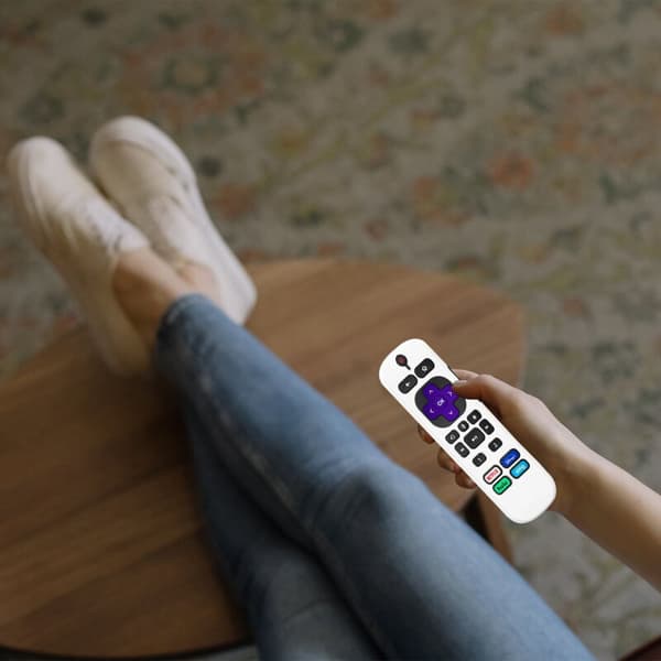 Silikonskydd för fjärrkontroll Kompatibel med TCL Voice Remote Pro - Hållbart skydd