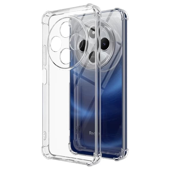 Xiaomi Redmi 14C - Støtsikkert Slim Bumper Deksel Transparent_yux