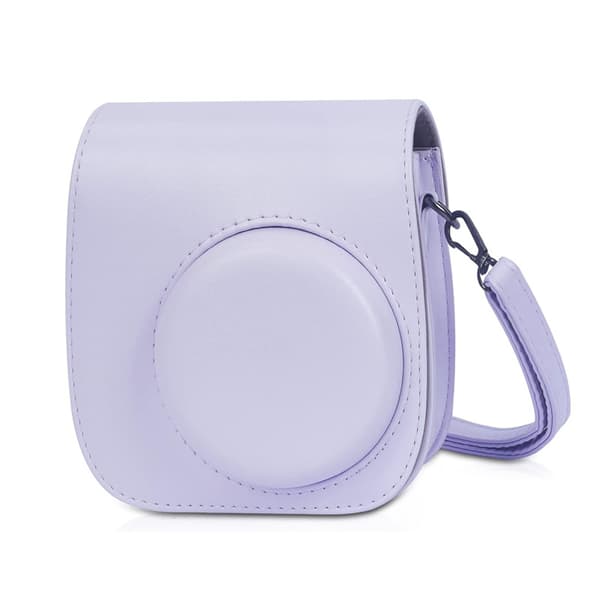 Kameraväska för Instax Mini 12-kamera (lila), kameraväska