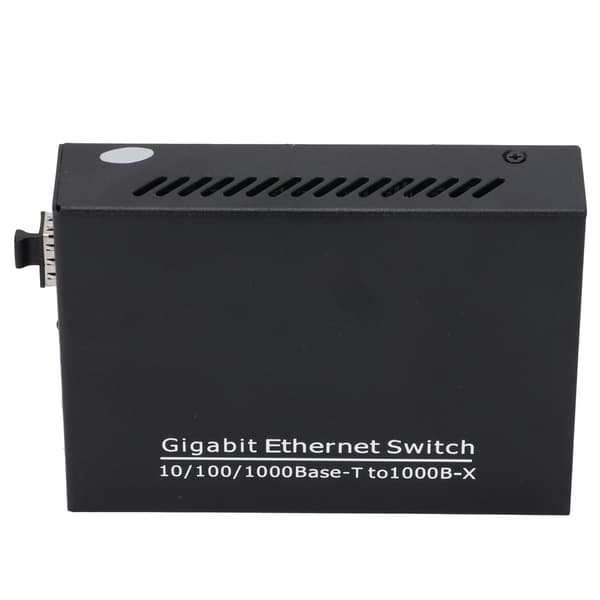 2-portars Gigabit Ethernet-switch TBC-MC3712E-SFP Plug Play Stabil Robust Datornätverksswitchar 100-240V US-kontakt