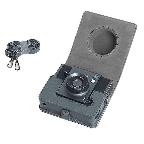 Helkropps Kameraväska i Läder med Rem För FUJIFILM instax WIDE Evo