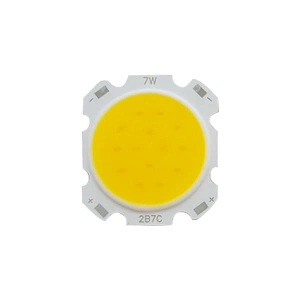 LED-lyskilde Chip Light-Emitting Diode VARM HVID 7W 7W varm hvid 7W-7W