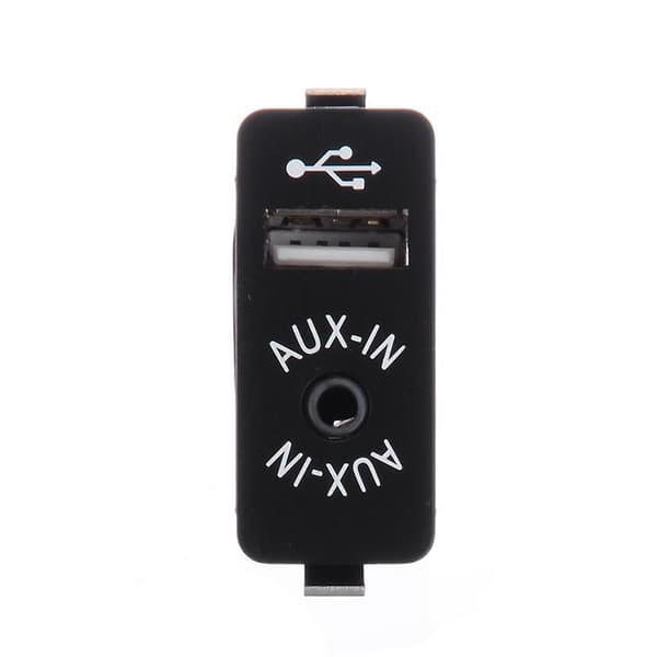 AUX USB-stikafbryder til bil + kabel til E60 E61 E63 E64 E87 E90 E70 F25