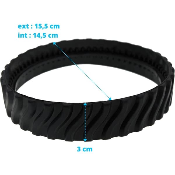 Tilpassbare belter for Zodiac MX6 MX8 MX9 dekk, Baracuda Robot Pool Cleaner R0526100