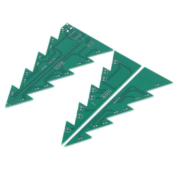 DIY Juletre LED-pyntesett Elektronisk trykt KLB