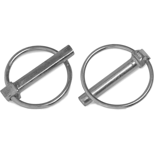 6 mm x 45 mm splitstifter 6,0 mm splitstifter [10 stykker] elforzinkede