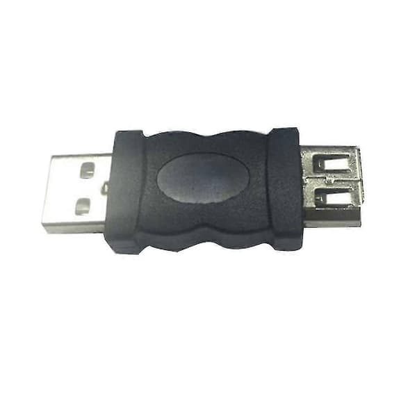 Firewire Ieee 1394 6-benet hun F til USB M han kabeladapter konverteringsstik [db]