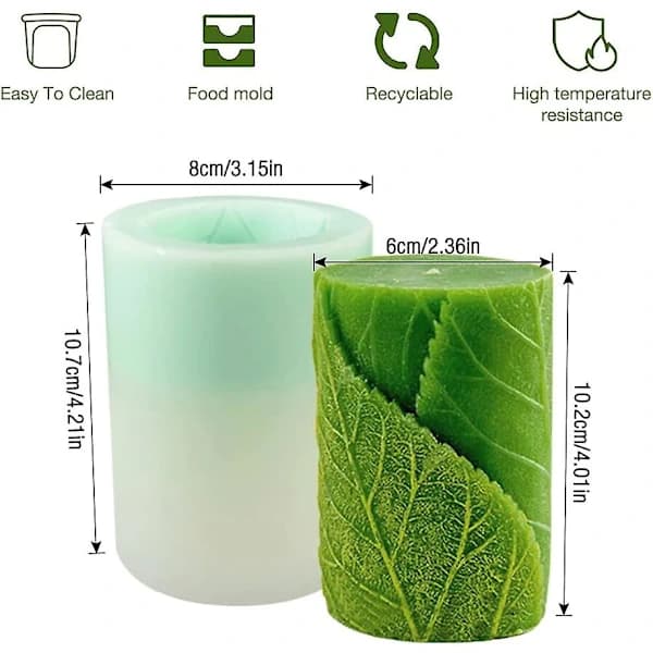 3D Candle Mold, Candle Making Molds, Candle Molds, DIY Candle Making Mold, Candle Mold Silicone Mold For Making Candles, A