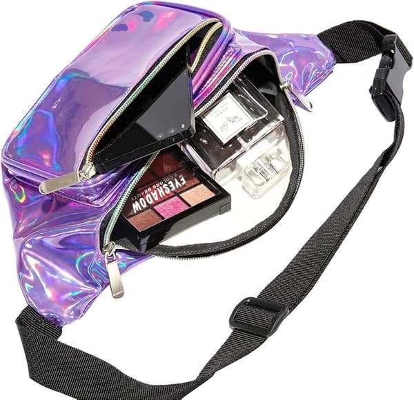 Holografisk Neon Gull Transparent Stjernediamanter Snøfnugg Leppe P