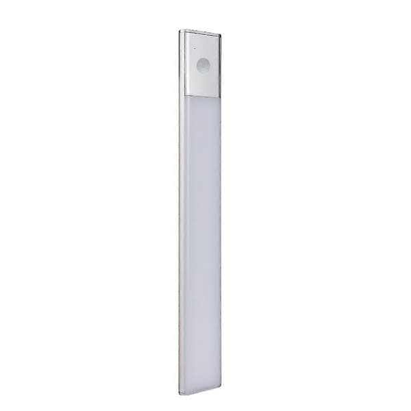 40 cm ultratynne LED-lys Skapbelysning Bevegelsessensor Nattlys USB Oppladbart For Kjøkken