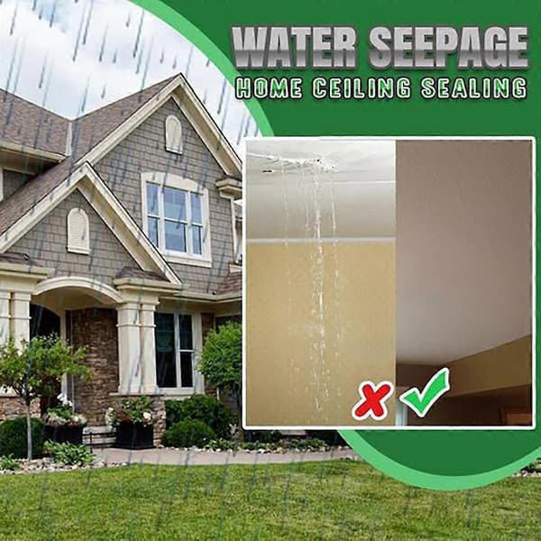 Invisible Waterproof Sealant with Brush Set 300ml Polyurethane Waterproof Coating for Exterior Wall Sealing