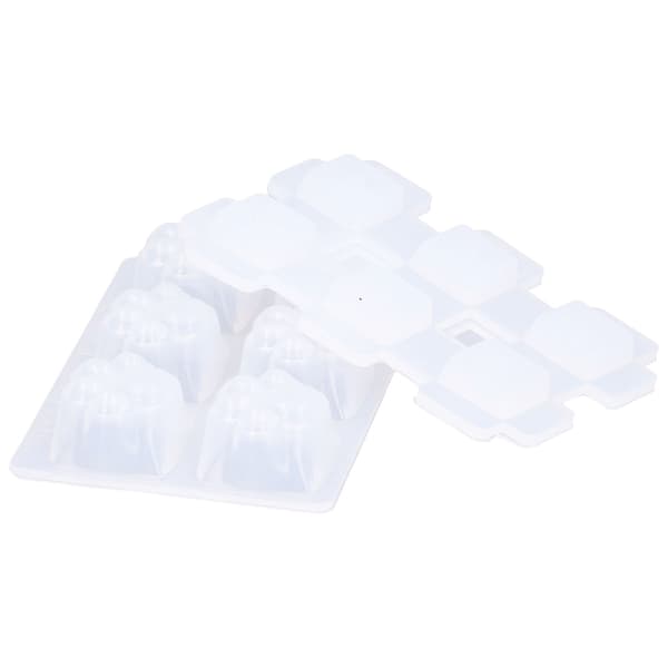 Resin Casting Molds Cat Claw Shape Cleanable Decorative DIY Keycaps Silicone Accessories for Gift
