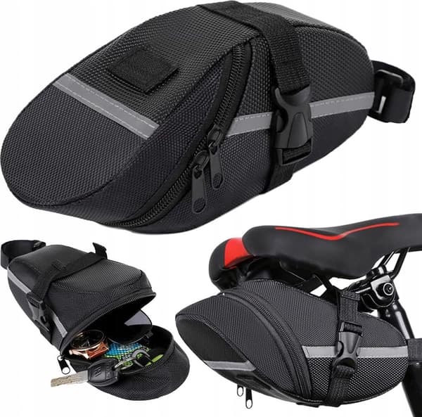 Saddle Bag for Bicycle, Under Saddle Bike Bag Cycling Accessories Storage Bag