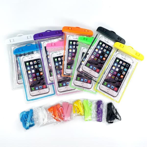Vanntett Mobilskall for Smartphone - Universal - Hvit white