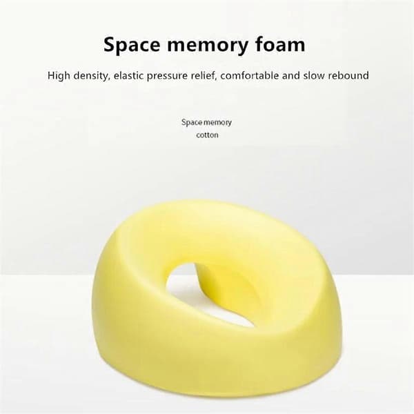 Ergonomic Lying Pillow Memory Foam Headrest Pillow Body Massage Face Support Pillow for Beauty Salon-B