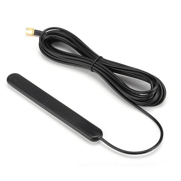 FM DAB Digital Radioantenne 5M SMA 20db 5v 15mA Liminstallation med Lim
