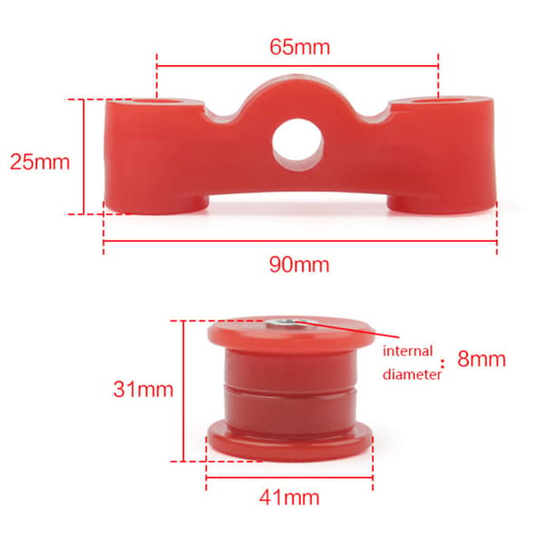 New Series Manual Transmission Stabilizer Bushing for 92-00