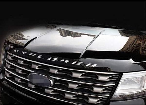 3D-bokstaver ABS Fronthuv Emblem Kompatibel med 2011-2021 2022 Ex