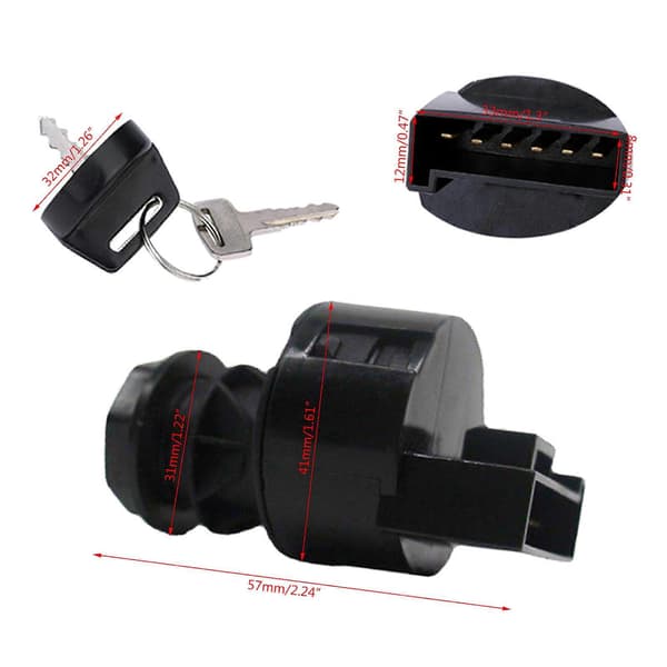 Virtalukko avaimella Polaris 400 500 600 700 OEM 4011002