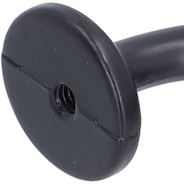 Sort møbelgreb i aluminiumslegering, skabsknop, boligindretning, hardware