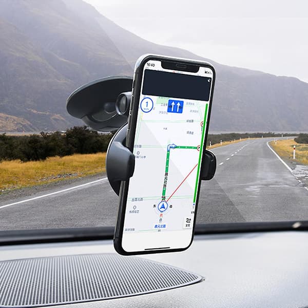 Universell sugekopp biltelefonholder multifunksjonell stabil telefonholder for lastebiler SUV