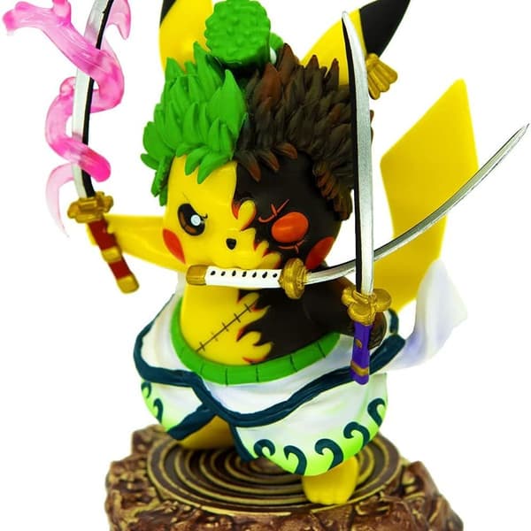 Anime Pikachu Cosplay Roronoa Zoro Toimintahahmo One Piece Anime Lelu KLB