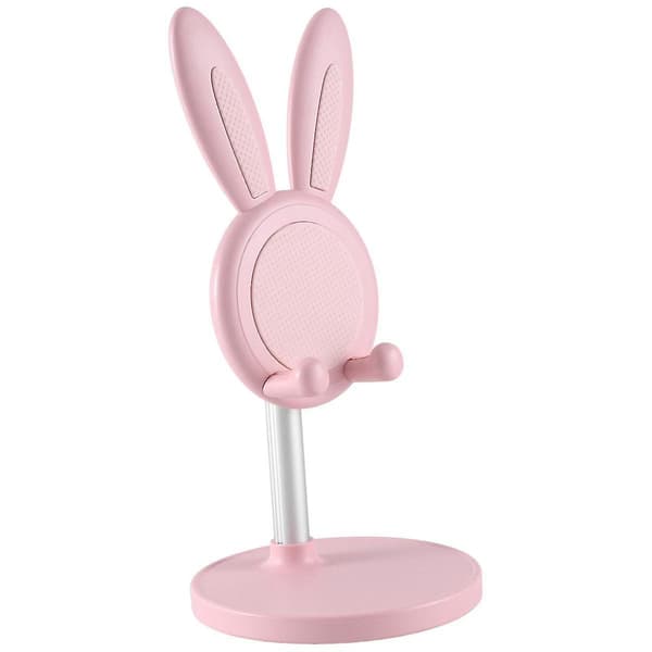 Mobiltelefonholder Stativ Skrivebord Metalmateriale Til Smartphone Tablet Laptop Stativ, Pink