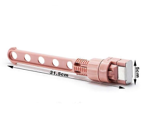 Plug-in Hengekrok 5 Hull Multifunksjonell Henger for Innendørs Bruk (3 stk, Grønn + Rosa + Blå)