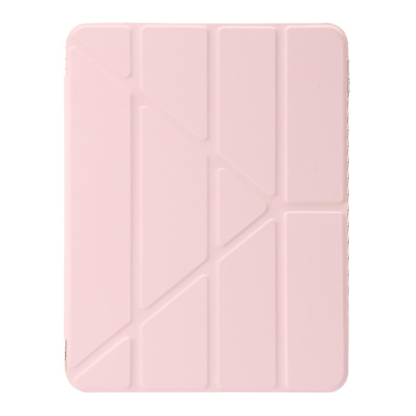 Deformations PU-etui til iPad 10. generation 10.9 2022 Pink Pink