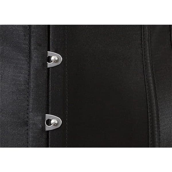 Dam Satin Midja Cincher Gotiska Underkläder Äkta Korsett Under DXGHC