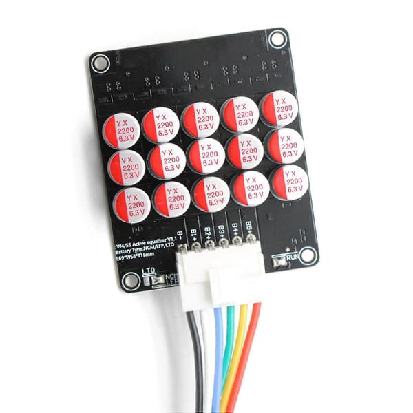 5s Aktiv Equalizer Balanser Lifepo4 / Lipo/ Lto Batteri Energiutjevning Kondensator Bms Kort
