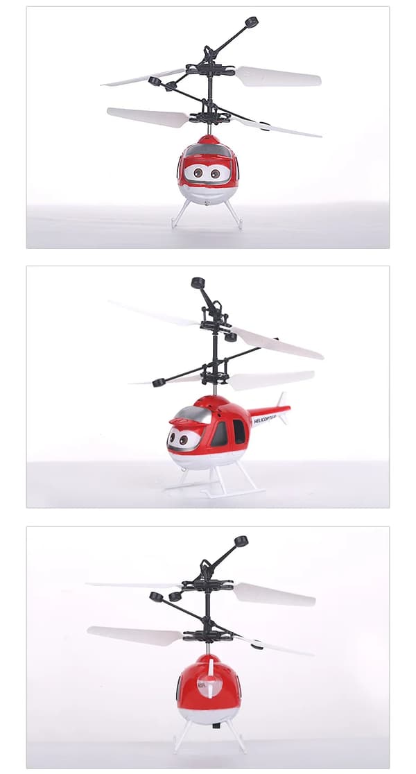 Mini RC helikopterdrone med fossefallskontroll Modell tegneseriegave