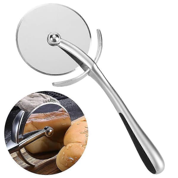 Professional Multifunctional Pizza Cutter/Dough Cutter in Zinc Alloy, Kitchen Accessory