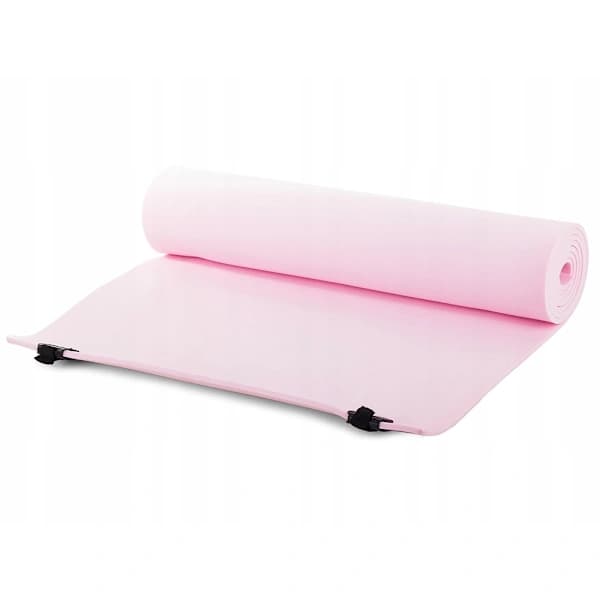 Yogamåtte / Træningsmåtte / Liggeunderlag - 180 x 50 cm Pink Rosa